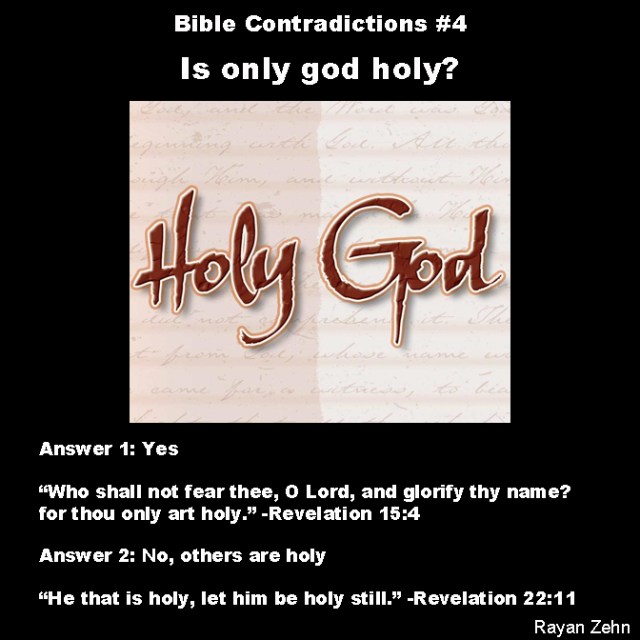 Bible contradictions 4