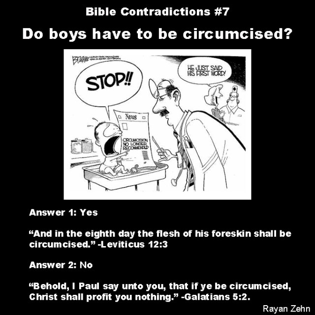 Bible contradictions 7