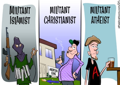 militant atheist