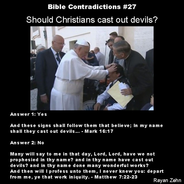 Bible contradictions 27