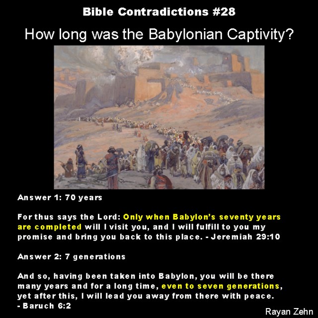 Bible contradictions 28