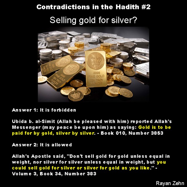 contradictions in the hadith 2