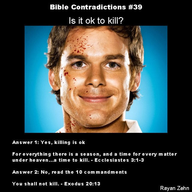 Bible contradictions 39