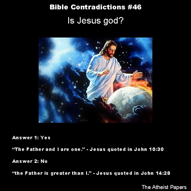 Bible Contradictions #46: Is Jesus god? | The Atheist Papers