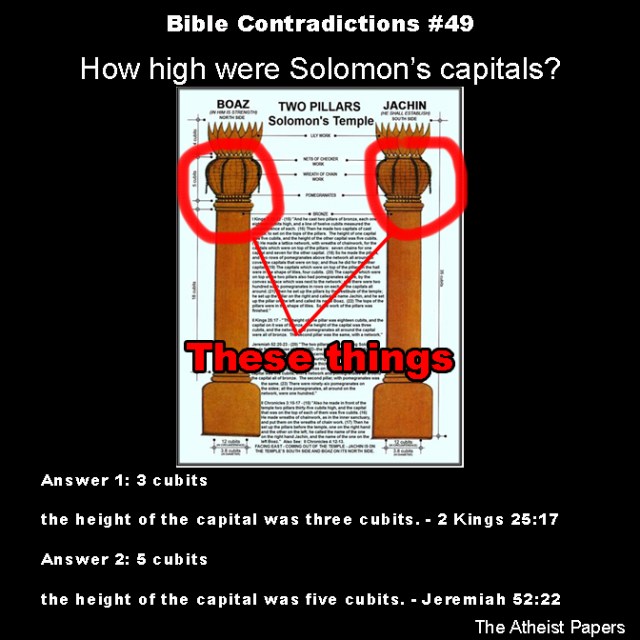 Bible contradictions 49