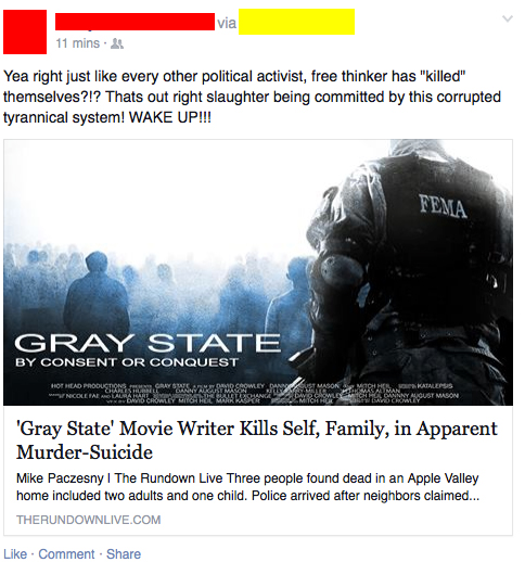 government conspiracy a